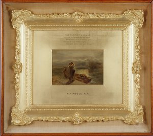Het afscheidsmoment, 1856 door Paul Falconer Poole